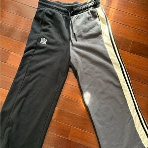 Women’s 3 Tone Gray, Black and Cream Track Pants